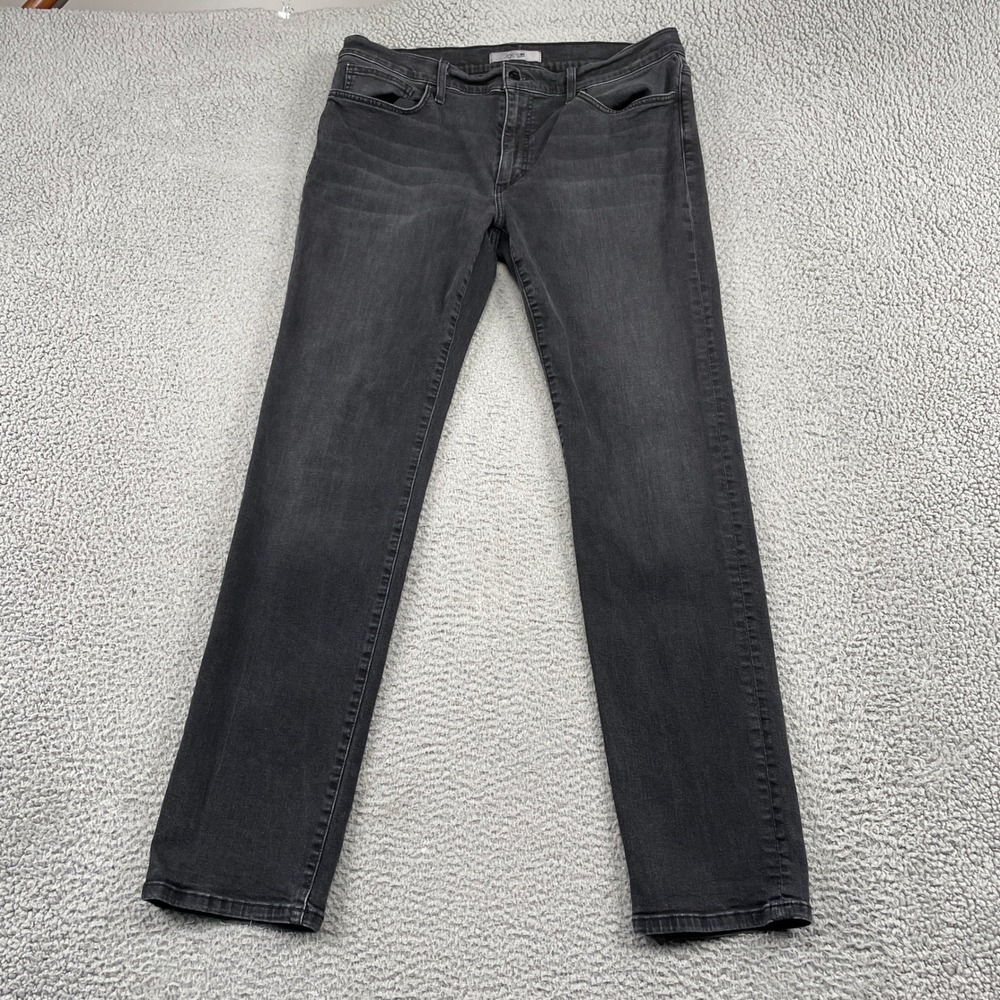 Joe's Jeans Jeans Mens 36 Black The Brixton Newport Straight Slim Fit Denim